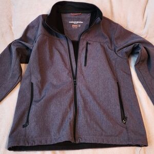 Hawke & Co Gray Performance Jacket Mens Medium
